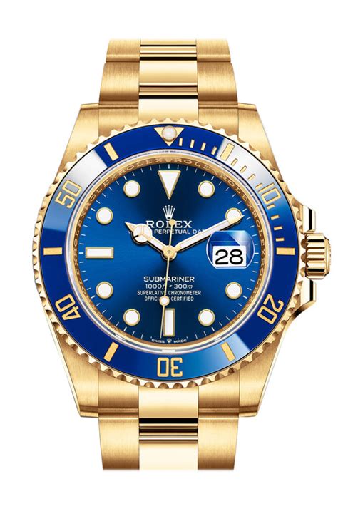 rolex submariner blue new|Rolex Submariner blue dial bezel.